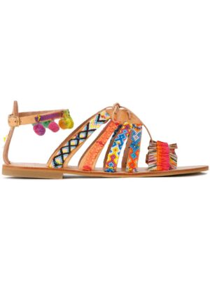 Elina Linardaki 'Hula Hoop' Sandal sneakers (bruin)