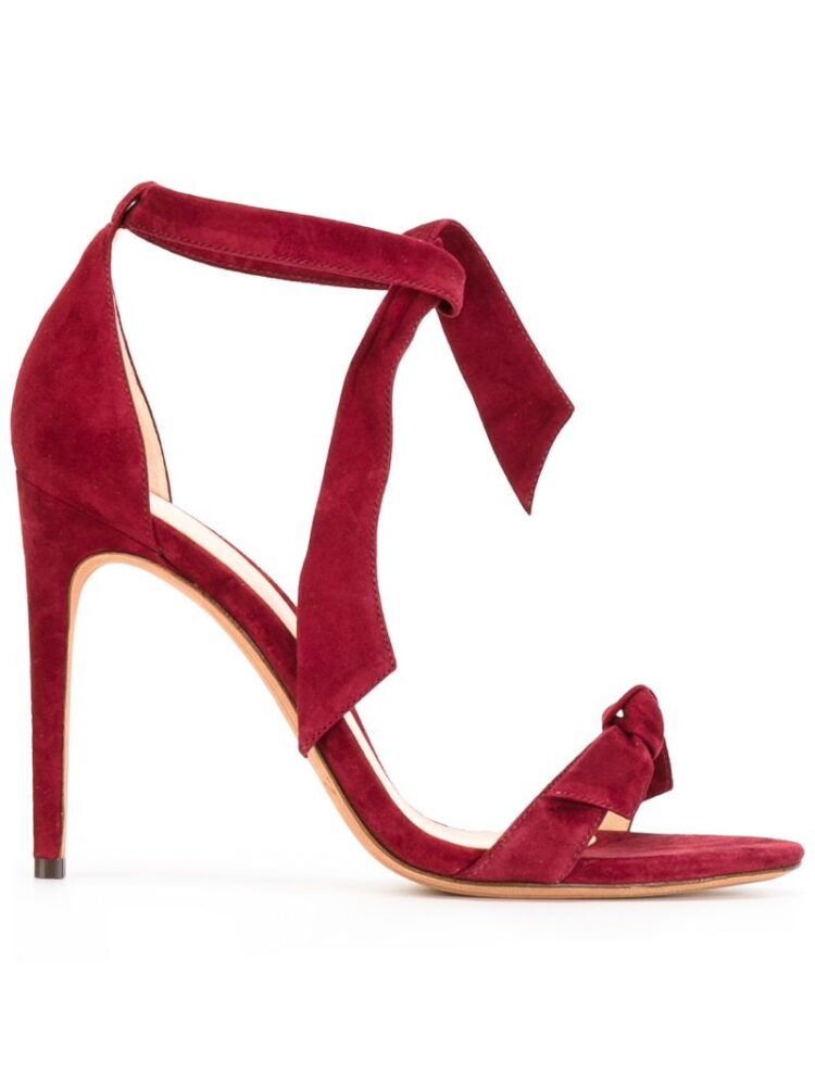 Alexandre Birman Stiletto-Sandalen mit Knotendetail sneakers (rood)