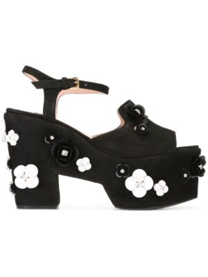 Boutique Moschino Sandalen mit Plateausohl sneakers (zwart)