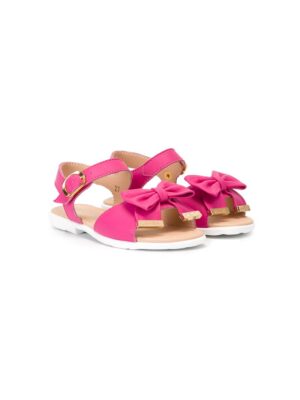 Moschino Kids Sandalen mit Schleif sneakers (paars)