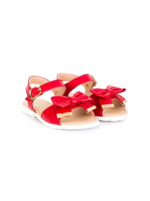 Moschino Kids Sandalen mit Schleif sneakers (rood)