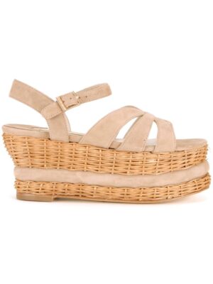 Paloma Barceló Flatform-Sandalen aus Wildled sneakers (overige kleuren)