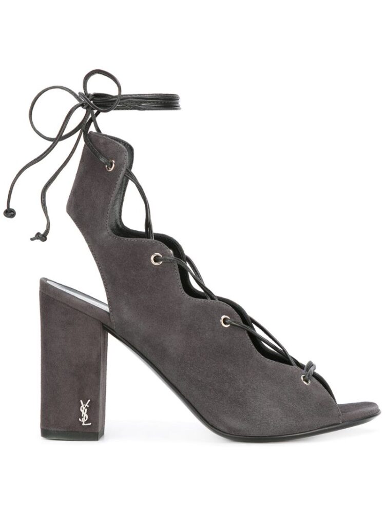 int Laurent 'Ghillie' Sandal sneakers (zwart)