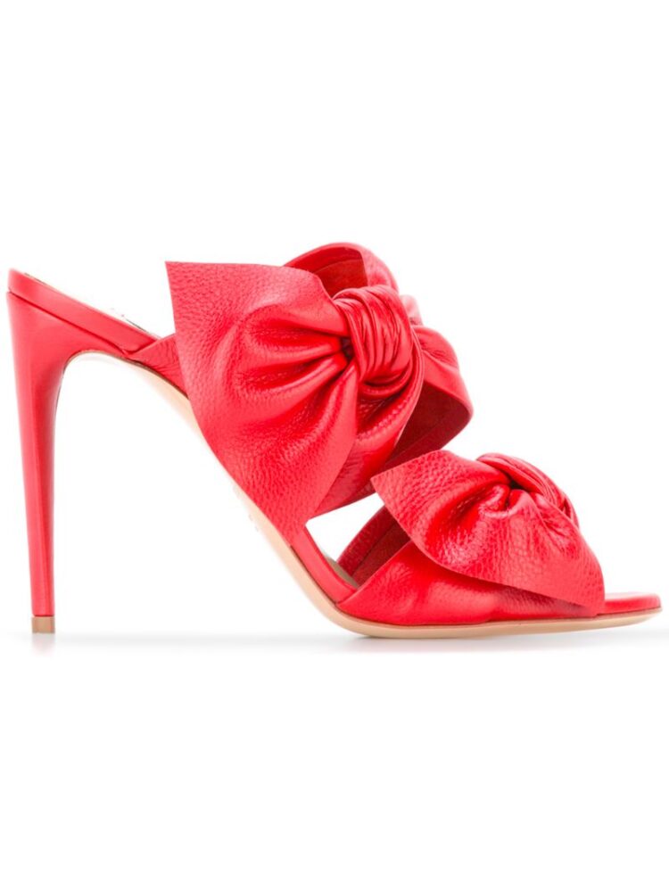 Casadei Pantoletten mit Schleif sneakers (rood)