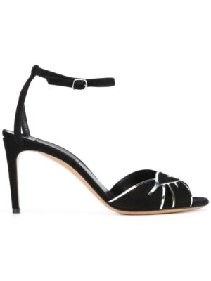 Casadei Sandalen mit Metallic-Detail sneakers (zwart)