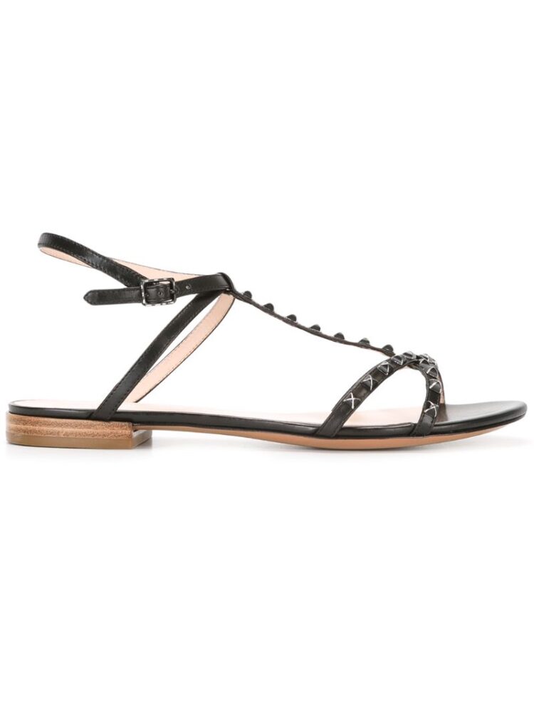 Marc Jacobs Sandalen mit Niet sneakers (zwart)