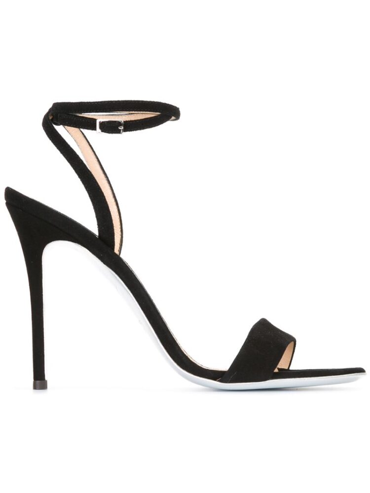 Giuseppe Zanotti Design Stiletto-Sandalen mit Knöchelriem sneakers (zwart)