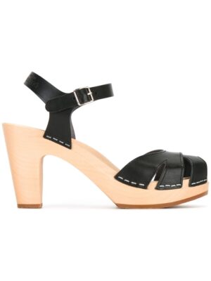 wedish Hasbeens 'Zuzanne' Sandal sneakers (zwart)