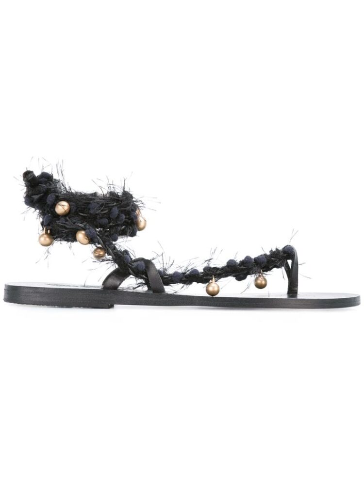 Ancient Greek Sandals 'Braids & Beads' Sandal sneakers (zwart)