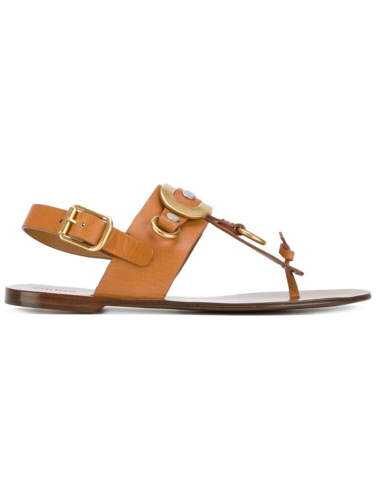 Chloé 'Marley' Sandal sneakers (bruin)