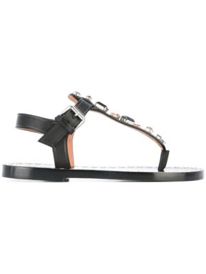 Isabel Marant Verzierte 'Jinkel' Sandal sneakers (zwart)