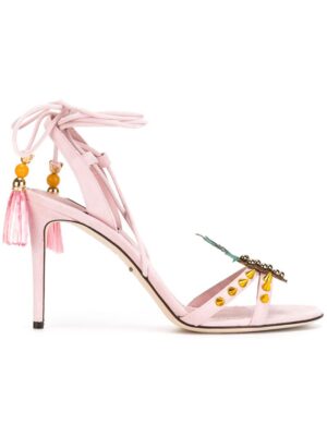 Dolce & Gabbana Sandalen mit Ananas-Applikatio sneakers (paars)