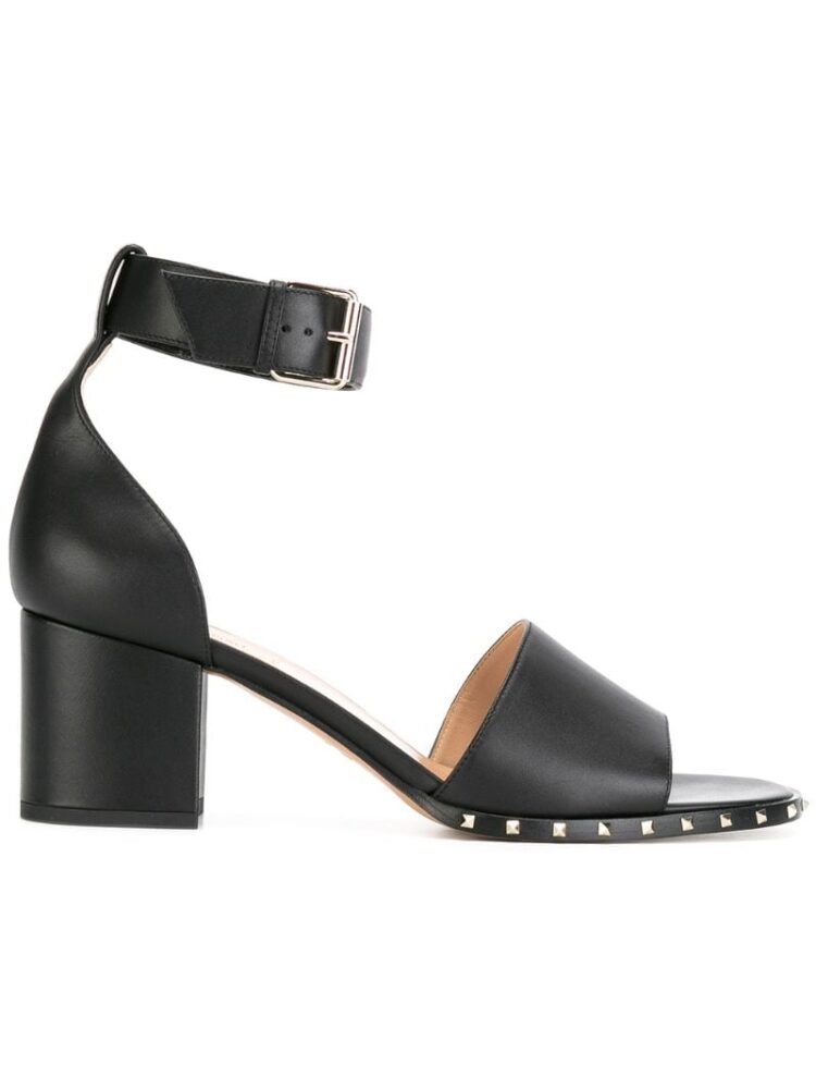 Valentino Valentino Garavani 'Soul Rockstud' Sandal sneakers (zwart)