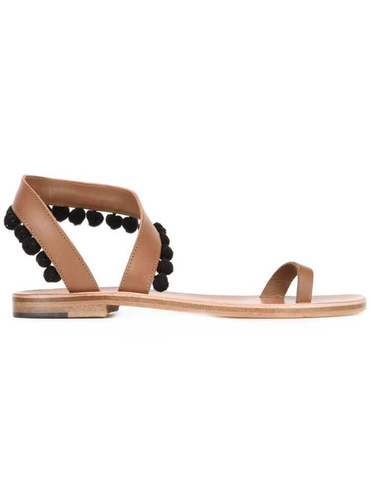 Álvaro 'Angela' Sandal sneakers (bruin)