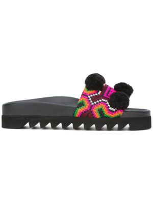 Joshua Sanders Flip-Flops mit Kontrasteinsatz sneakers (zwart)