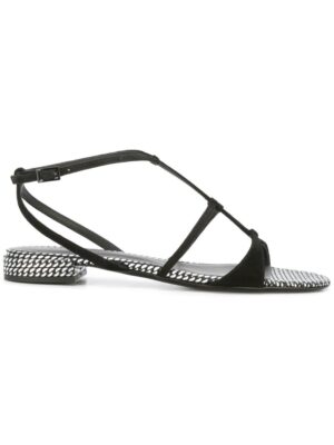 Emporio Armani Sandalen mit Knot sneakers (zwart)