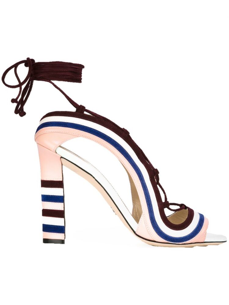 Paula Cademartori 'Crazy Stripes' Sandal sneakers (overige kleuren)