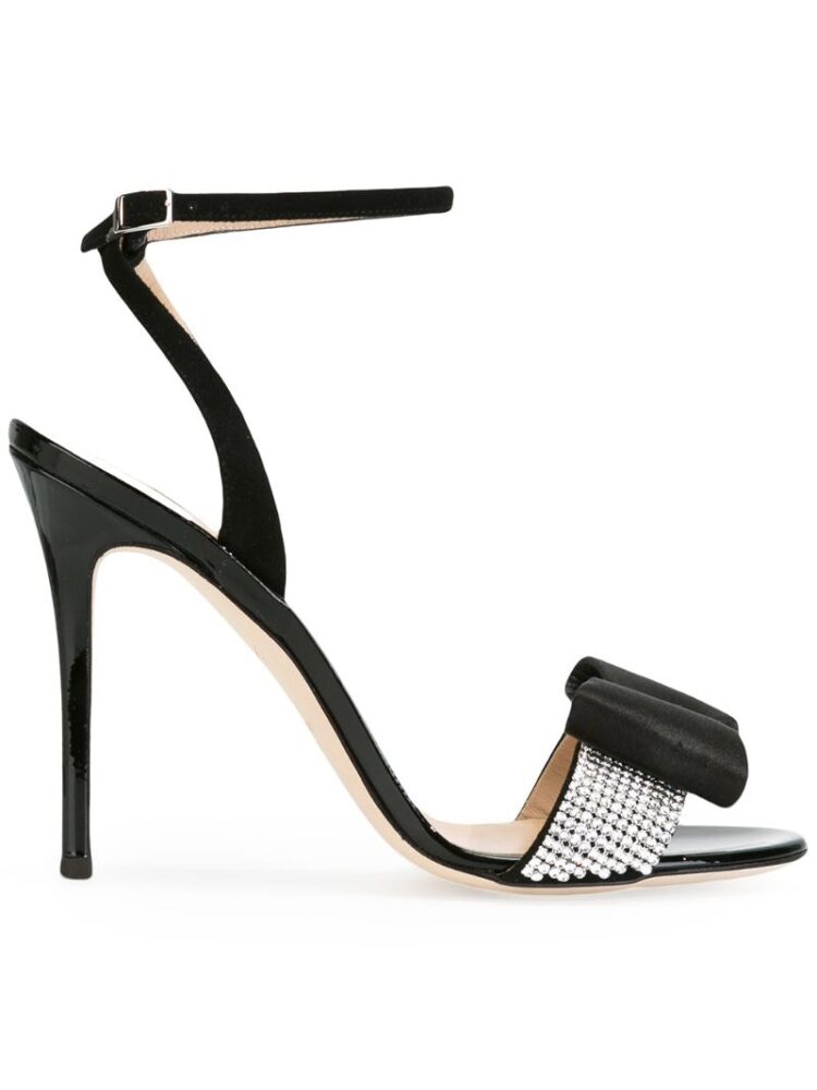 Giuseppe Zanotti Design 'Minimal' Sandalen mit Schleif sneakers (zwart)