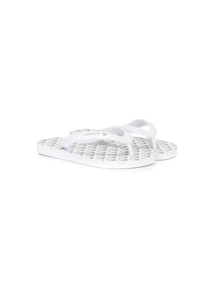 Armani Junior Flip-Flops mit Logo-Print sneakers (overige kleuren)