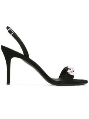 Giuseppe Zanotti Design Verzierte Sandal sneakers (zwart)