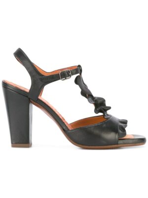 Chie Mihara Sandalen mit Rüsch sneakers (zwart)