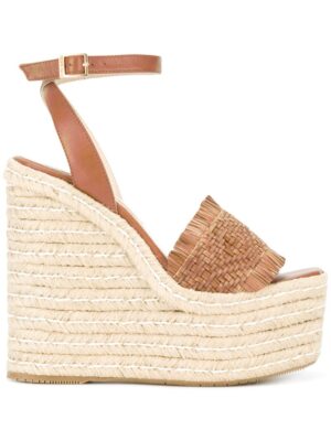 Paloma Barceló Plateau-Sandalen mit Espadrille-Sohl sneakers (bruin)