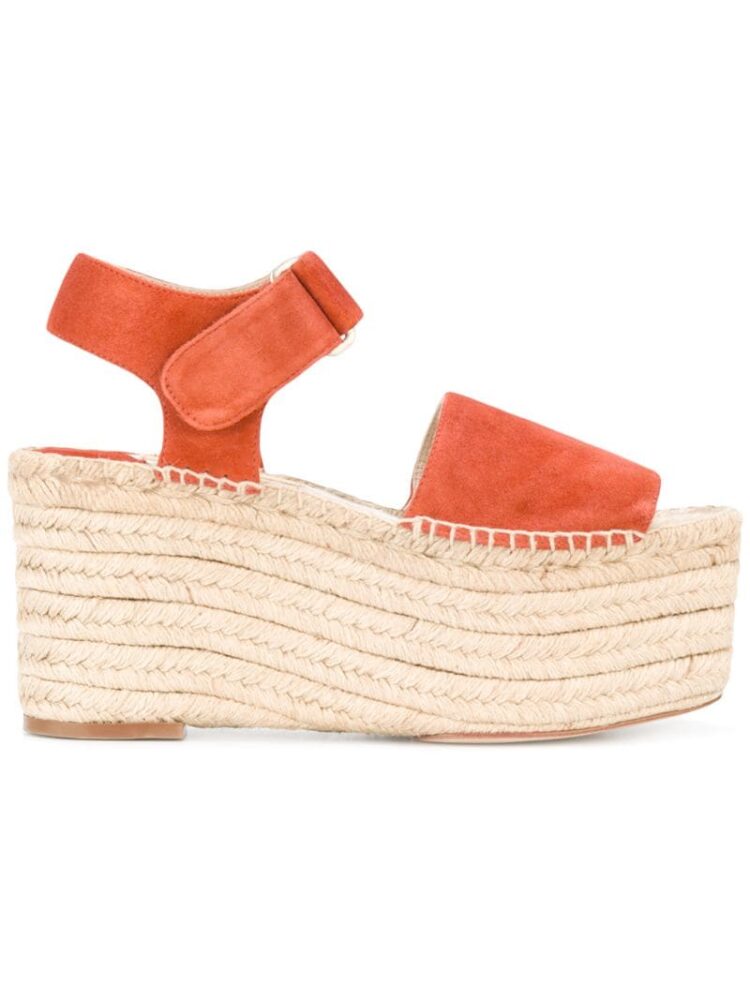 Paloma Barceló Flatform-Sandalen mit Espadrille-Sohl sneakers (geel)