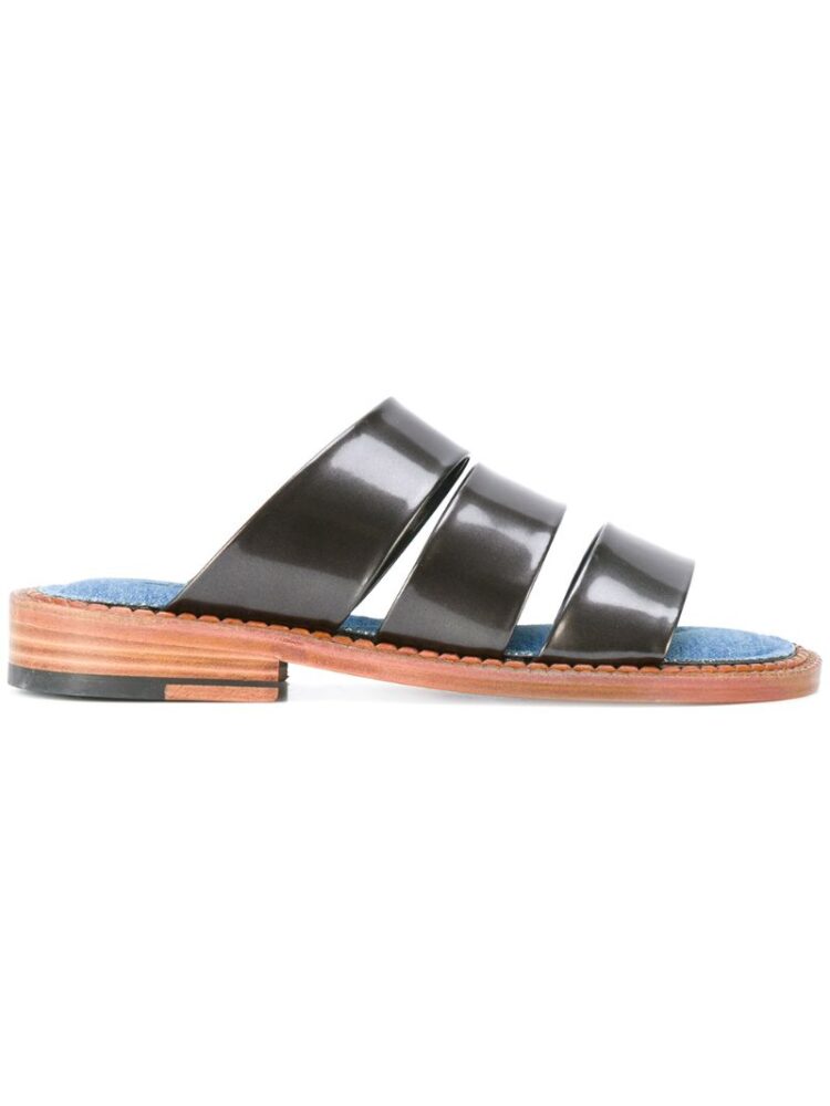 Robert Clergerie 'Blur Iron' Sandal sneakers (zwart)