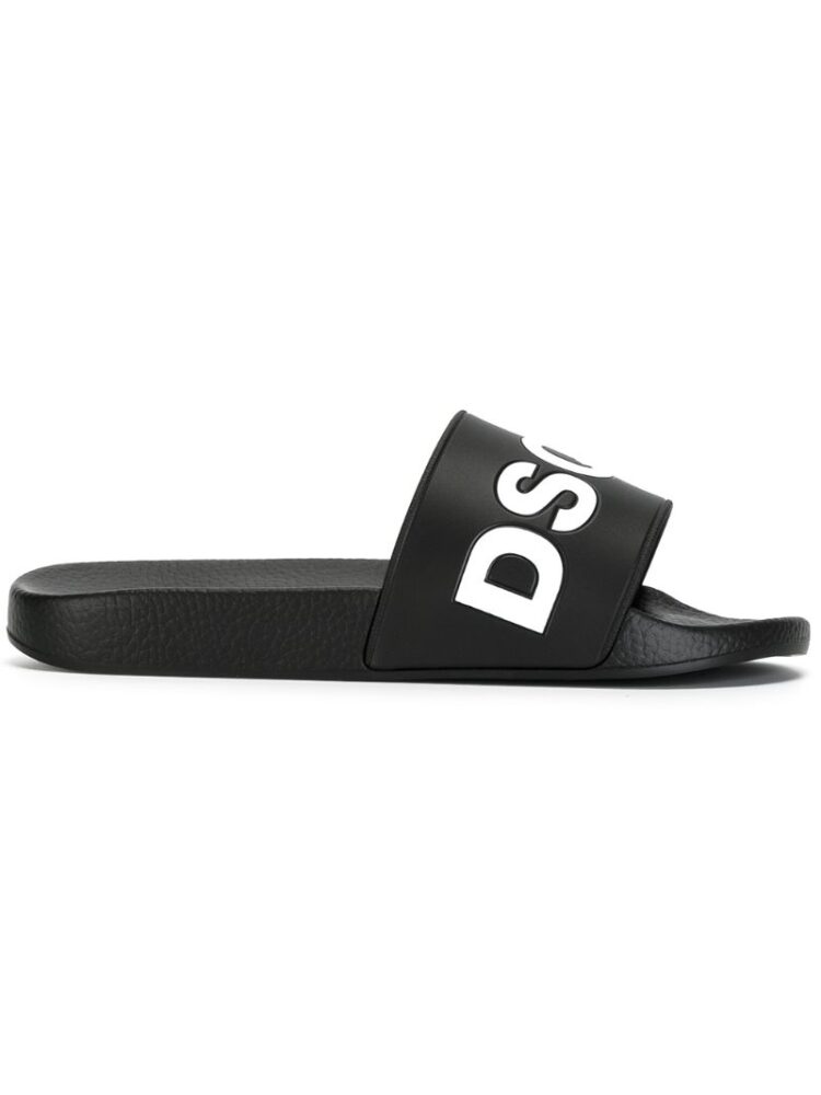 Dsquared2 Pantoletten mit Logo sneakers (zwart)