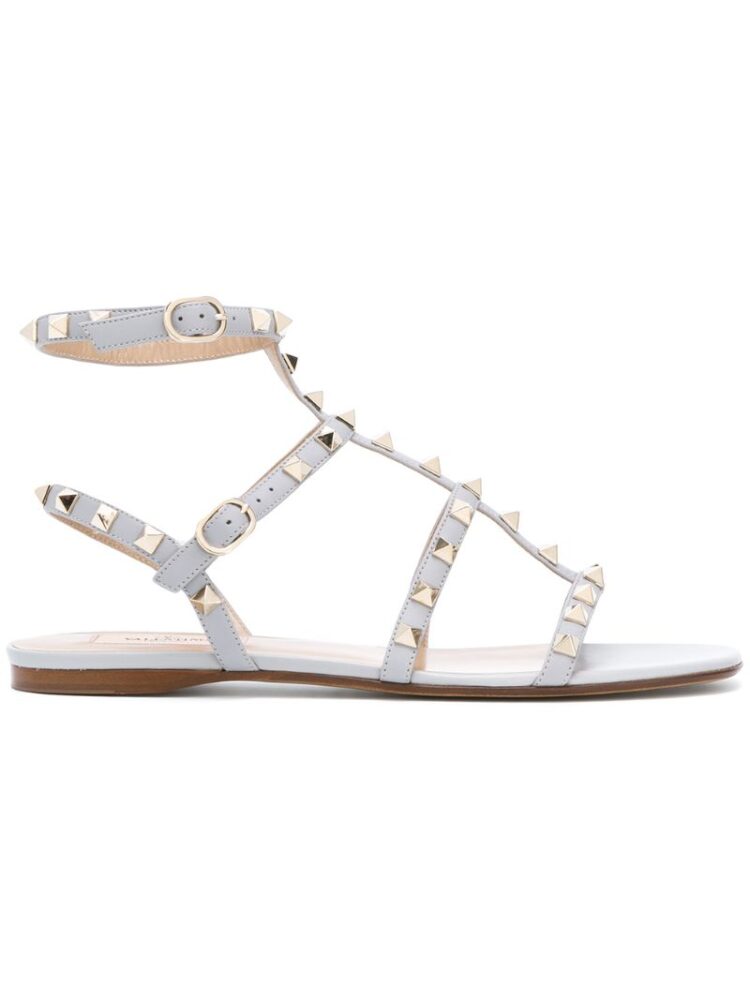 Valentino Valentino Garavani 'Rockstud' Sandal sneakers (grijs)