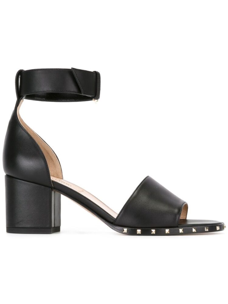 Valentino Valentino Garavani 'Soul Rockstud' Sandal sneakers (zwart)