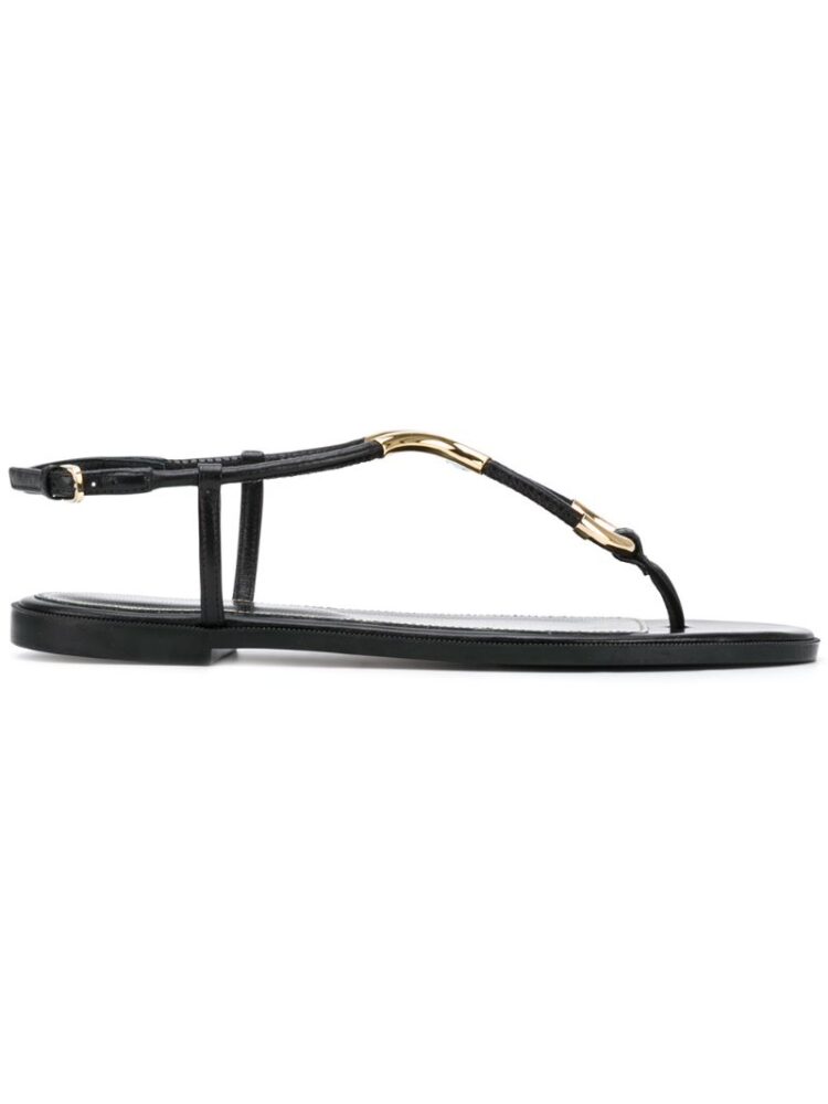 gio Rossi Sandalen mit Zehenriem sneakers (zwart)