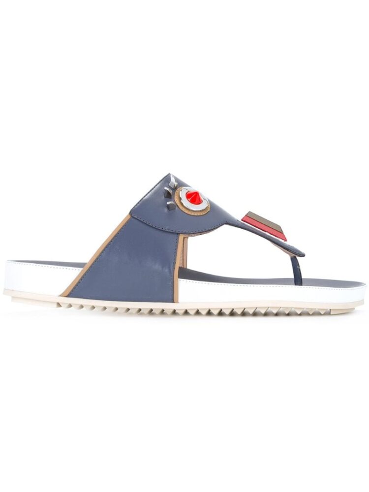 Fendi Sandalen mit Verzierung sneakers (paars)