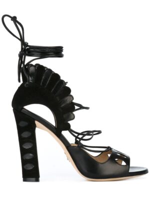 Paula Cademartori 'Lotus' Sandal sneakers (zwart)