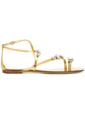 Casadei Sandalen mit Swarovski-Verzierung sneakers (overige kleuren)