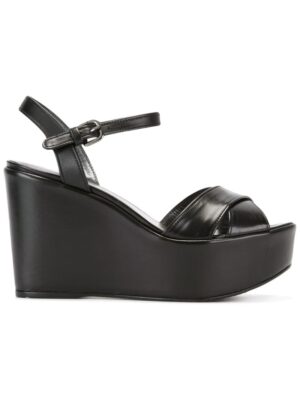 tuart Weitzman 'Sundry' Wedge-Sandal sneakers (zwart)