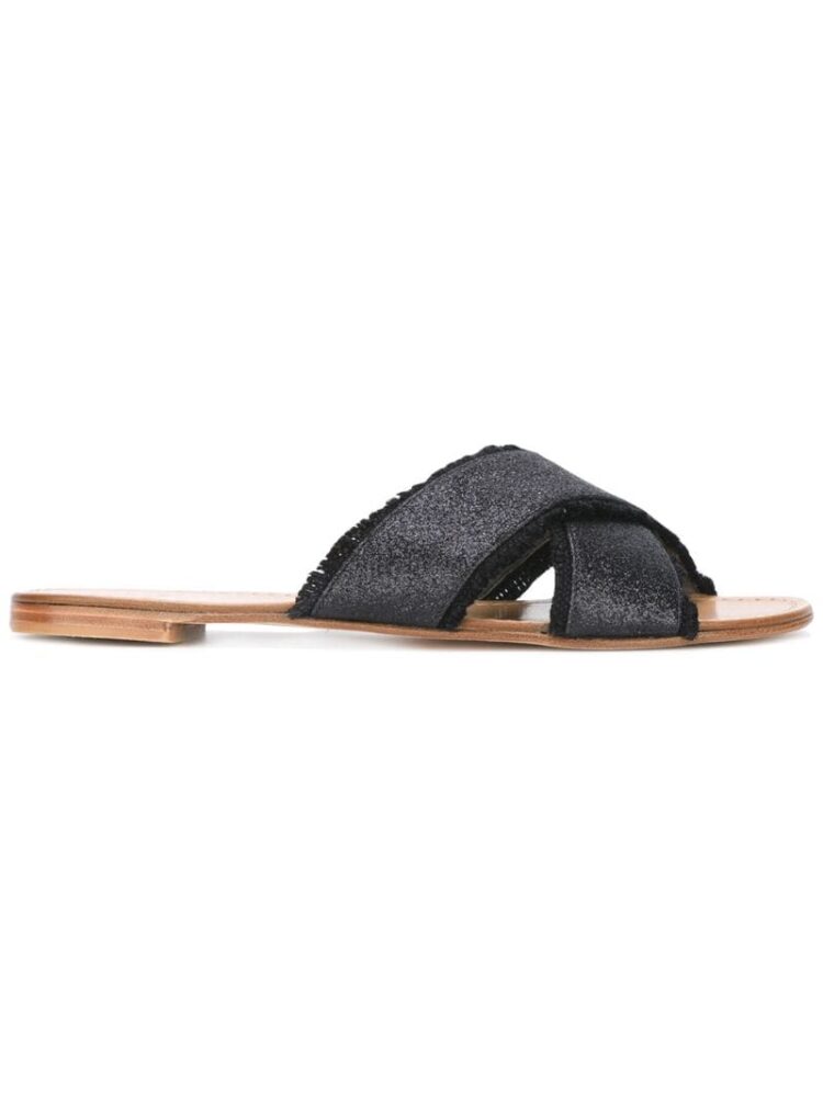 tuart Weitzman 'Edgeout' Sandal sneakers (zwart)