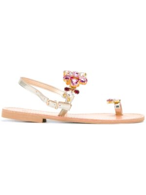 Christina Fragista Sandals 'Kerkyra P' Pantoletten mit Swarovski-Kristall sneakers (overige kleuren)