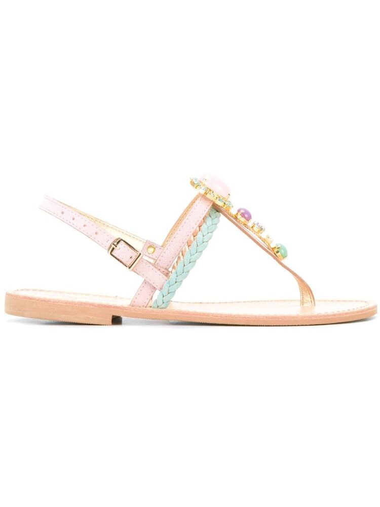 Christina Fragista Sandals 'Thirassia' Sandal sneakers (paars)