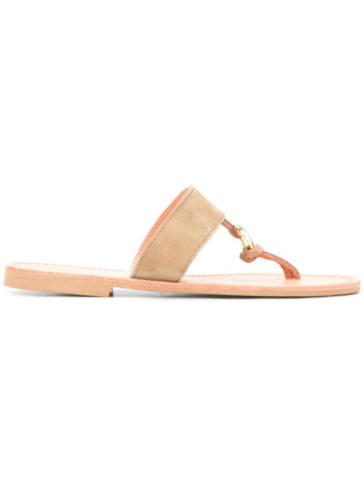 Christina Fragista Sandals 'Kythira B' Pantolett sneakers (bruin)