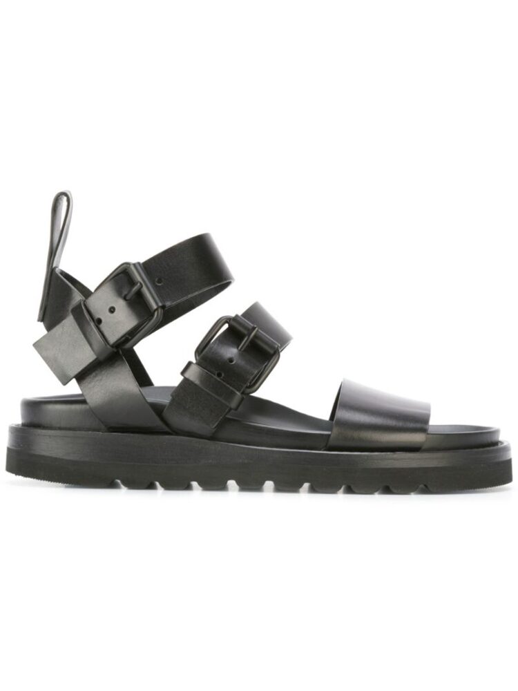 Ann Demeulemeester Sandalen mit breiten Riem sneakers (zwart)