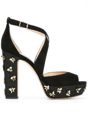 Jimmy Choo 'April 120' Plateau-Sandal sneakers (zwart)