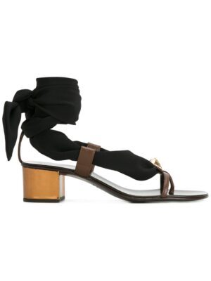 Giuseppe Zanotti Design Sandalen mit Schleifenband sneakers (bruin)