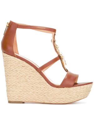 Michael Michael Kors Wedge-Sandalen mit Kettenverzierung sneakers (bruin)