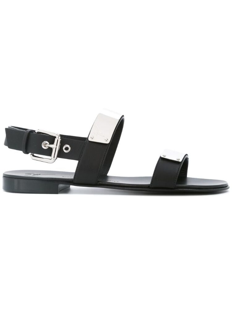 Giuseppe Zanotti Design 'Zak' Sandalen mit Metalldetail sneakers (zwart)