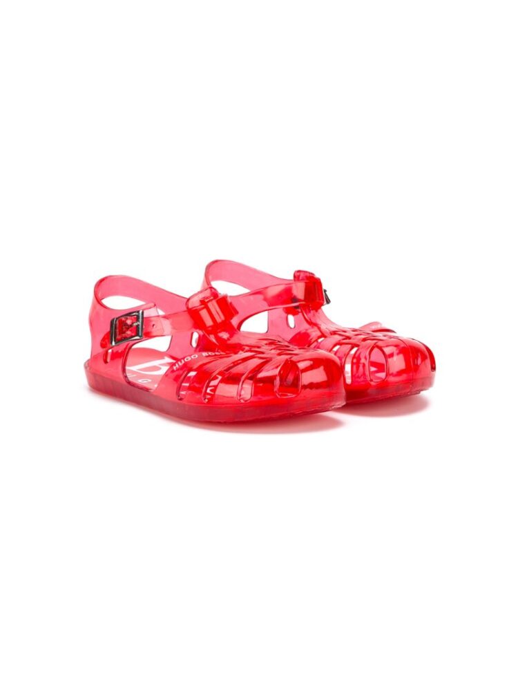 Boss Kids Jelly-Schuhe mit seitlicher Schnall sneakers (rood)