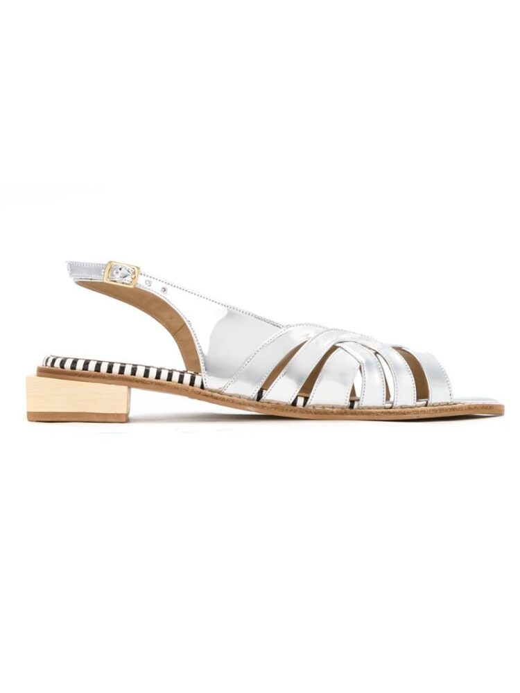 Manolita metallic flat sandal sneakers (overige kleuren)