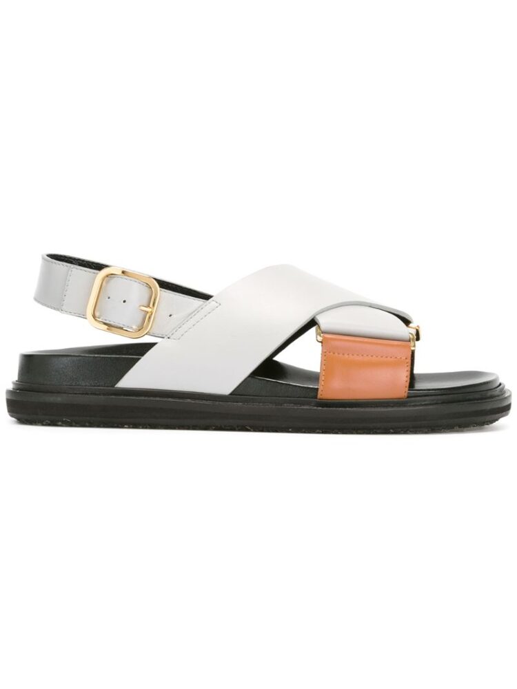 Marni 'Fussbett' Sandal sneakers (grijs)