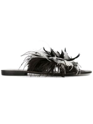 Gia Couture 'Burlesque' Sandal sneakers (zwart)