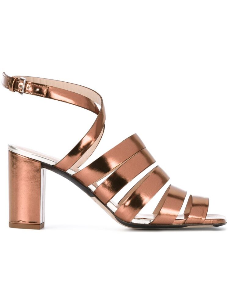 Ps By Paul Smith Riemensandalen im Metallic-Loo sneakers (bruin)